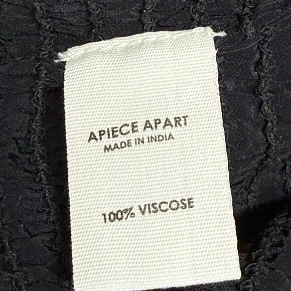 Apiece Apart Alto Smock Smocked Top Medium - Picture 8 of 8